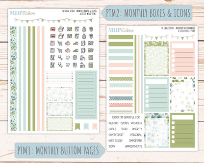 MAY 2026 Stickers for the Large Scout Laurel Denise Planners "A Little Wild" || PT