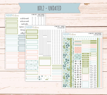 MAY 2026 Stickers for The Small Rose Laurel Denise Planner. "A Little Wild" || MPP