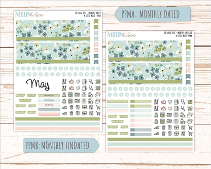 MAY 2026 Stickers for the Large Rose Laurel Denise Planner. "A Little Wild" || PP