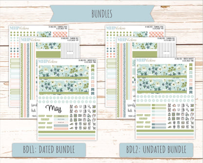 MAY 2026 Stickers for the Large Rose Laurel Denise Planner. "A Little Wild" || PP