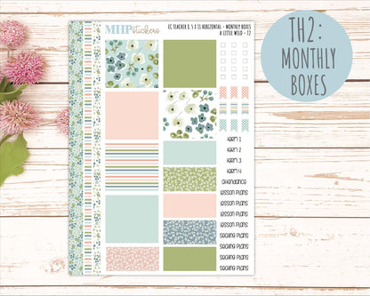 MAY Stickers for EC Teacher Lesson Planner - Horizontal Layout. 2026 Collection "A Little Wild" || ECTH