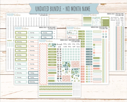 MAY 2026 Stickers for Hobonichi Cousin. A5 Planners "A Little Wild" || HC