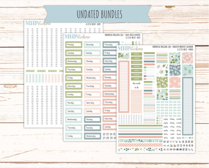 MAY 2026 Stickers for Hobonichi Techo Original. A6 Planners "A Little Wild" || HO