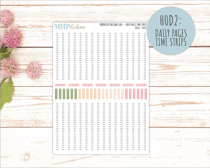 MAY 2026 Stickers for Hobonichi Techo Original. A6 Planners "Roses" || HO