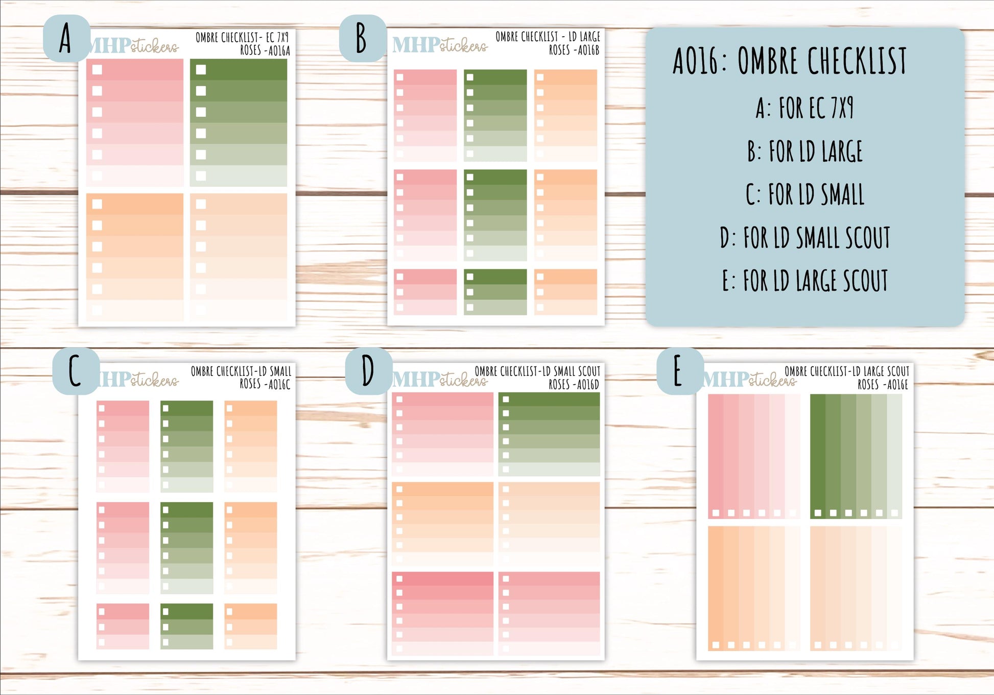 Basic Labels & Habit Trackers. ADD-Ons for Monthly Kits "A Little Wild" || AOBL