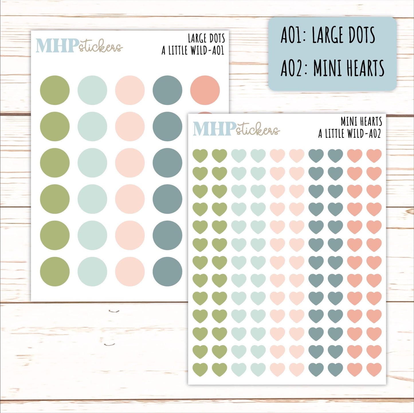 ADD-On's for Monthly Kits "A Little Wild" || AO