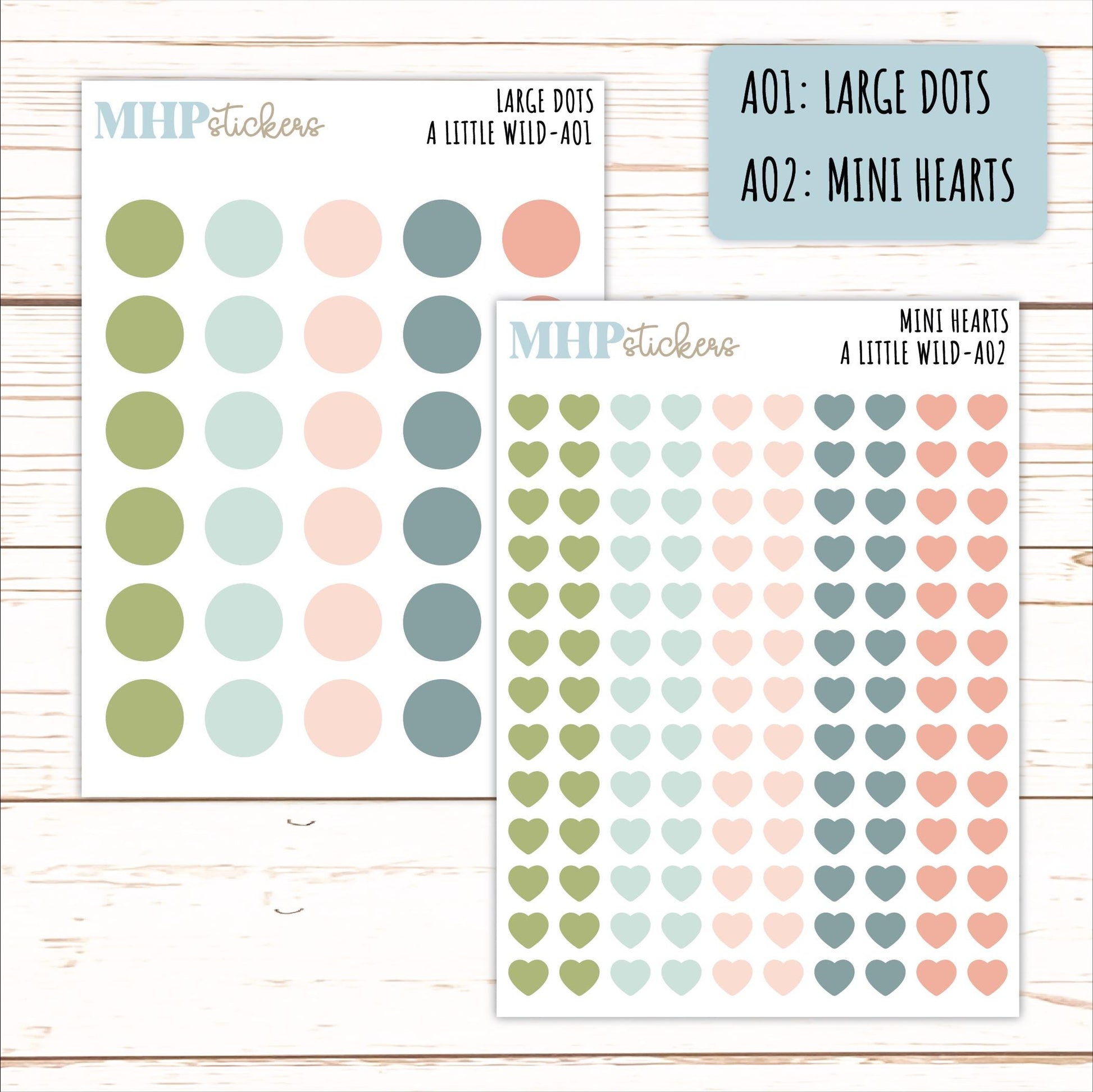 ADD-On's for Monthly Kits "A Little Wild" || AO