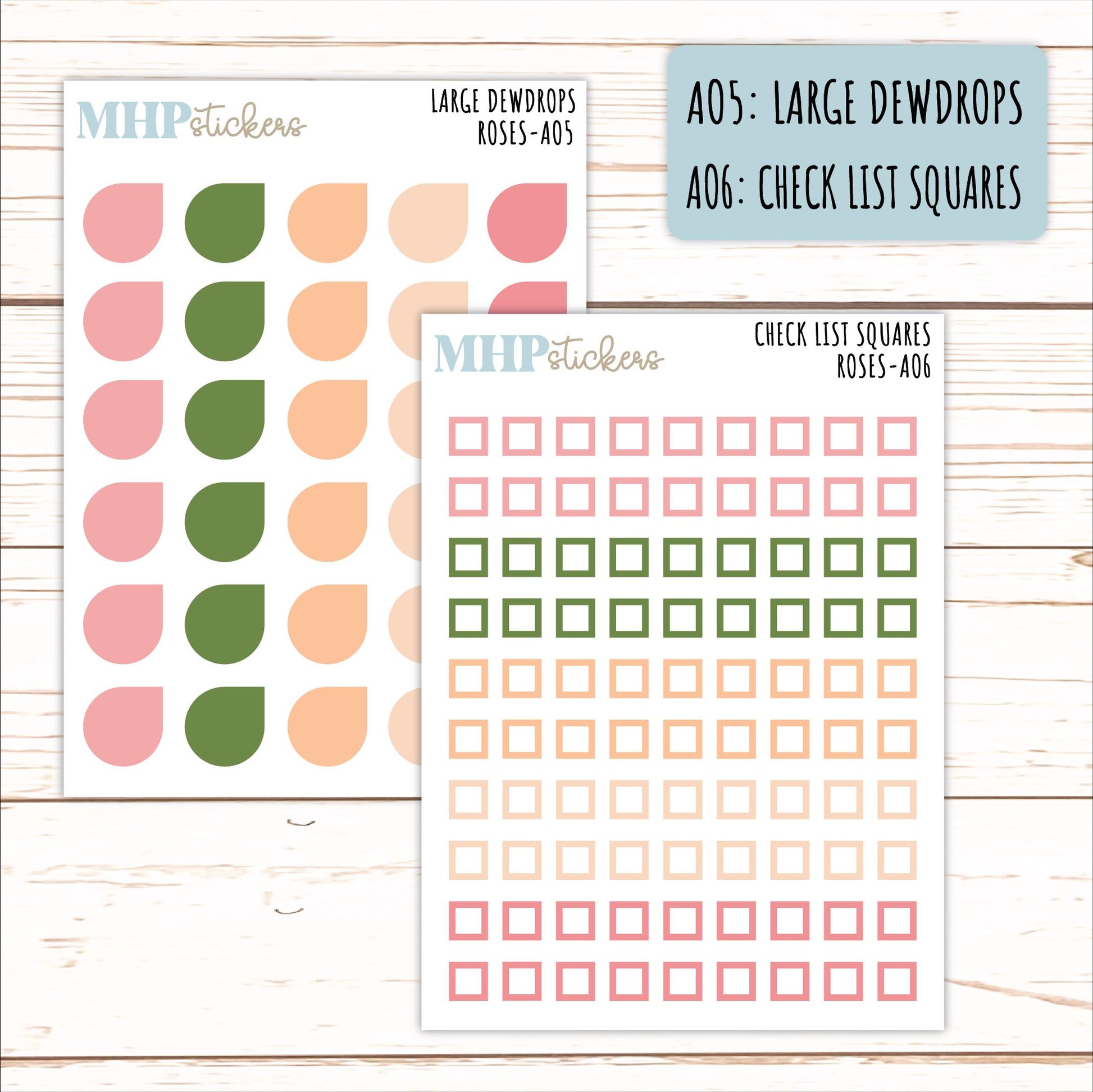 ADD-On's for Monthly Kits "Roses" || AO