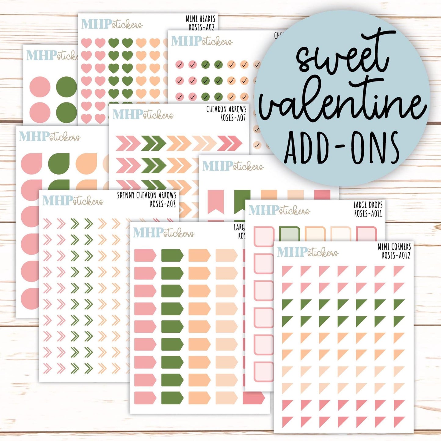 ADD-On's for Monthly Kits "Roses" || AO