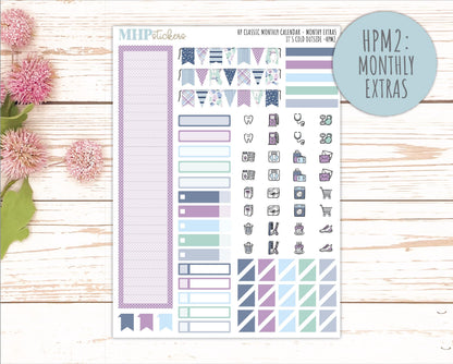 JANUARY Stickers for Happy Planner Classic Vertical Layout. 2026 Collection. "I's Cold Outside" || HPV