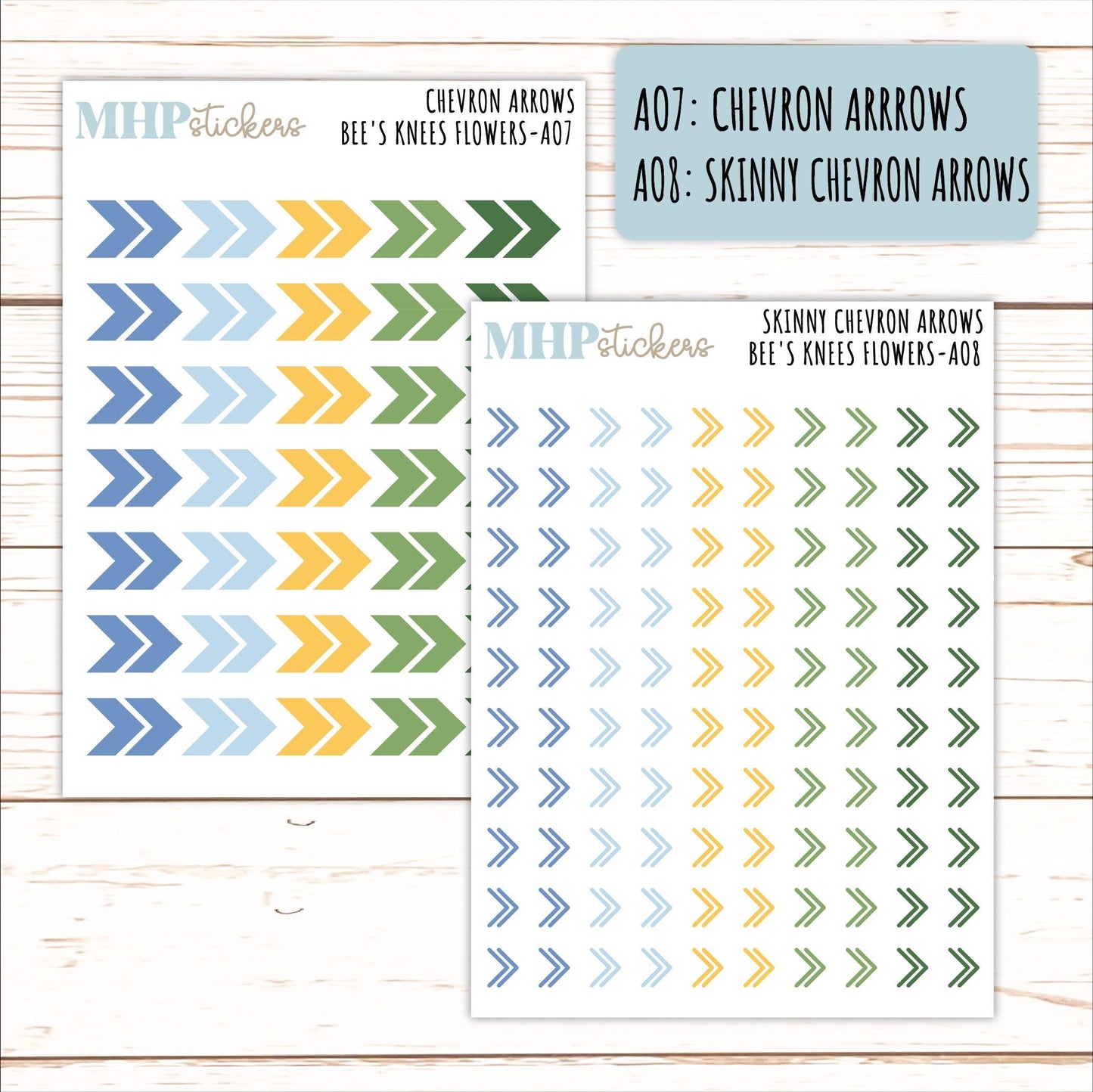 ADD-On's for Monthly Kits "Bee's Knees Flowers" || AO