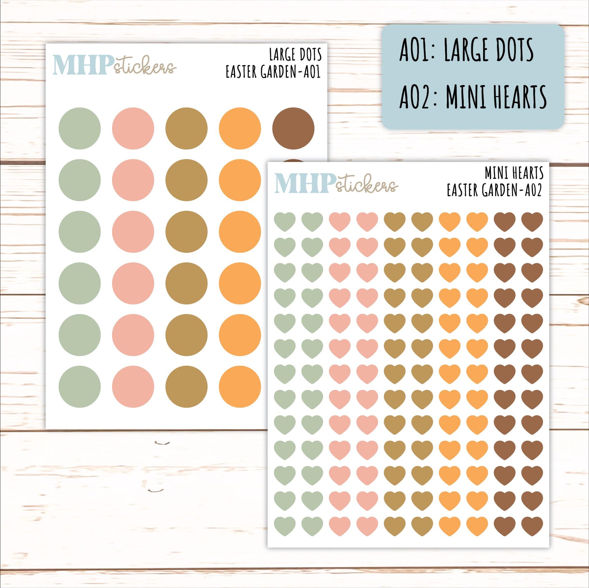 ADD-On's for Monthly Kits "Easter Garden" || AO