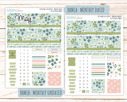 MAY 2026 Stickers for the Mae & Kristy Laurel Denise Planners "A Little Wild" || BB