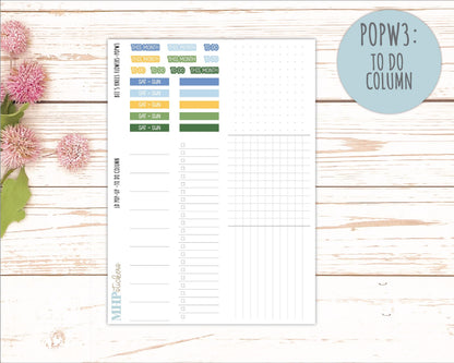 APRIL 2026 Stickers for The Jo, Laurel Denise Planner (Formerly Pop-Up Planner) "Bee's Knees Flowers" || POP