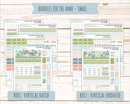 MAY 2026 Stickers for Small Nancy & Anne Laurel Denise Planners "A Little Wild" || MN