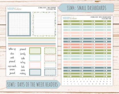 MAY 2026 Stickers for the Small Scout Laurel Denise Planners. "A Little Wild" ||SS