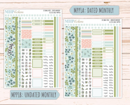 MAY 2026 Stickers for The Small Rose Laurel Denise Planner. "A Little Wild" || MPP