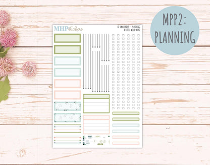 MAY 2026 Stickers for The Small Rose Laurel Denise Planner. "A Little Wild" || MPP