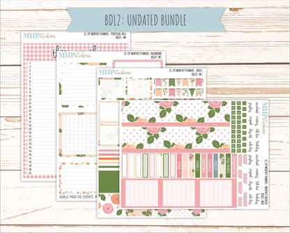 MAY Monthly Kit for 7x9 Erin Condren Planners. 2026 Collection "Roses" || ECM