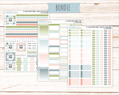 MAY Weekly Hourly Planning Kits for 7x9 Erin Condren Planners. 2026 Collection "A Little Wild" || ECWHR
