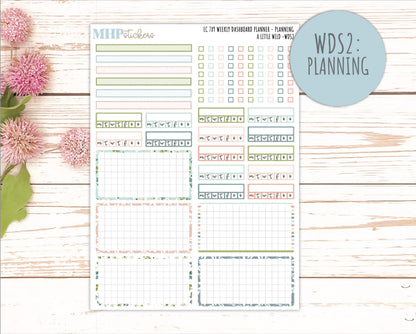 MAY Weekly Dashboard Kit for 7x9 Erin Condren Planners. 2026 Collection "A Little Wild" || ECWDS