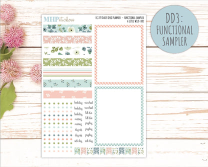 MAY Daily Duo Sticker Kit for 7x9 Erin Condren Planners. 2026 Collection "A Little Wild" || ECDD
