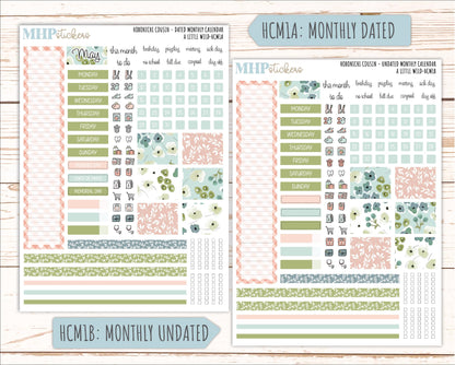 MAY 2026 Stickers for Hobonichi Cousin. A5 Planners "A Little Wild" || HC
