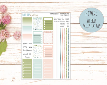 MAY 2026 Stickers for Hobonichi Cousin. A5 Planners "A Little Wild" || HC