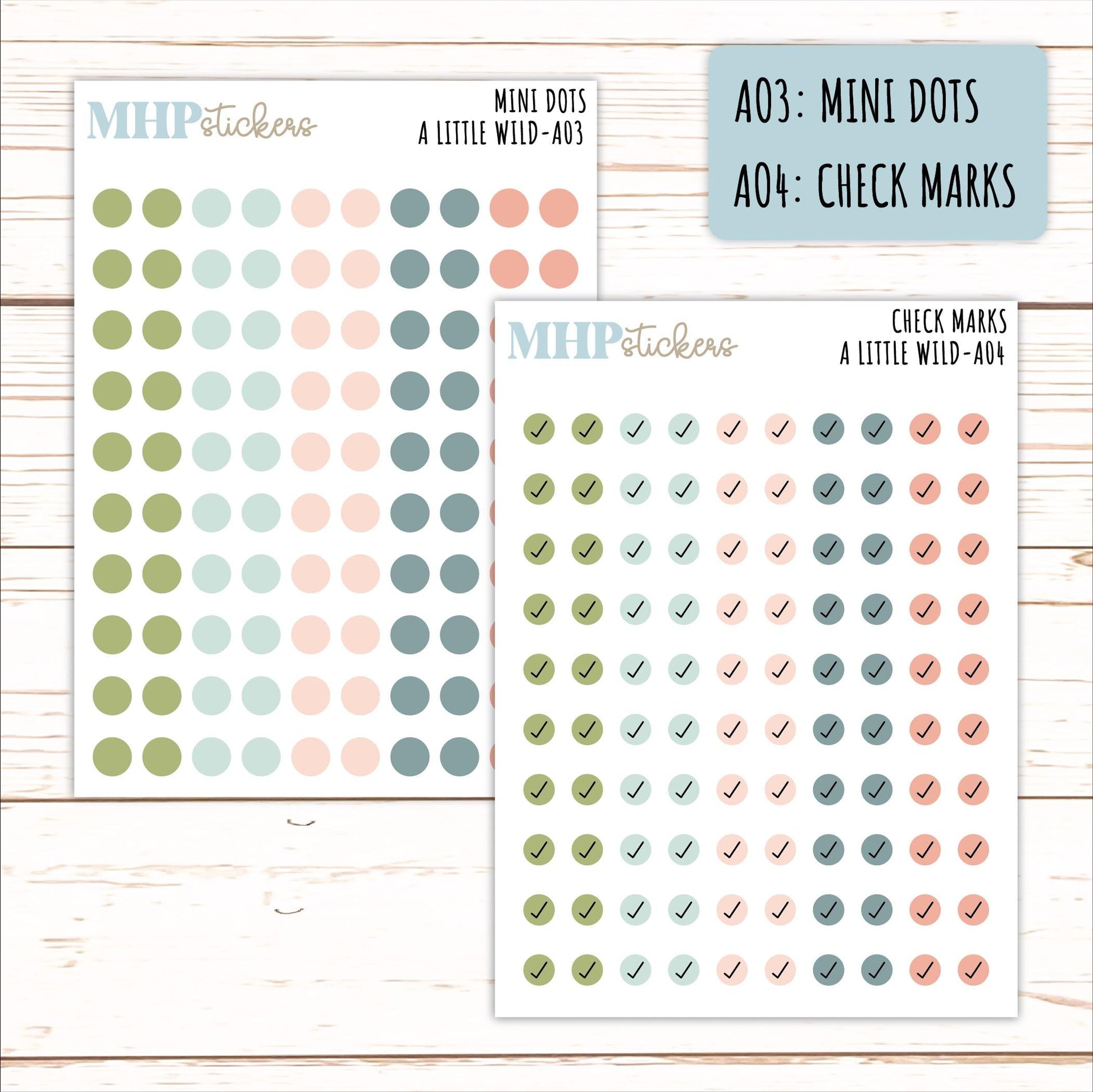ADD-On's for Monthly Kits "A Little Wild" || AO