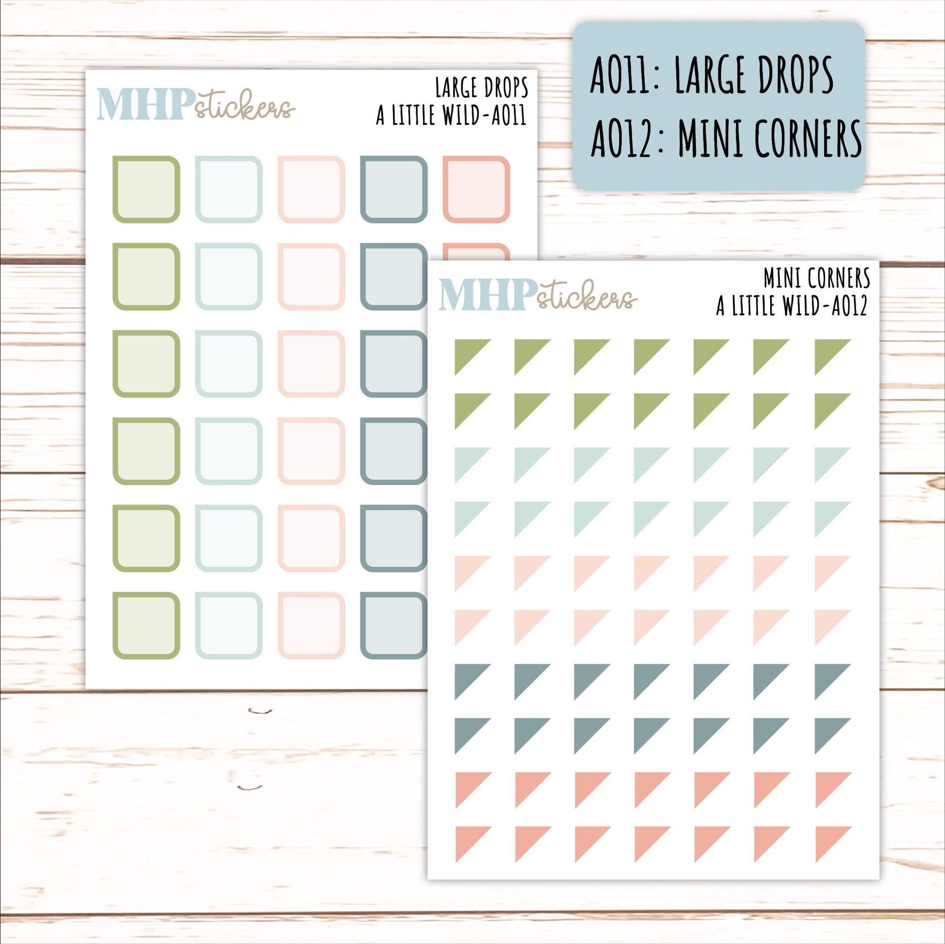 ADD-On's for Monthly Kits "A Little Wild" || AO