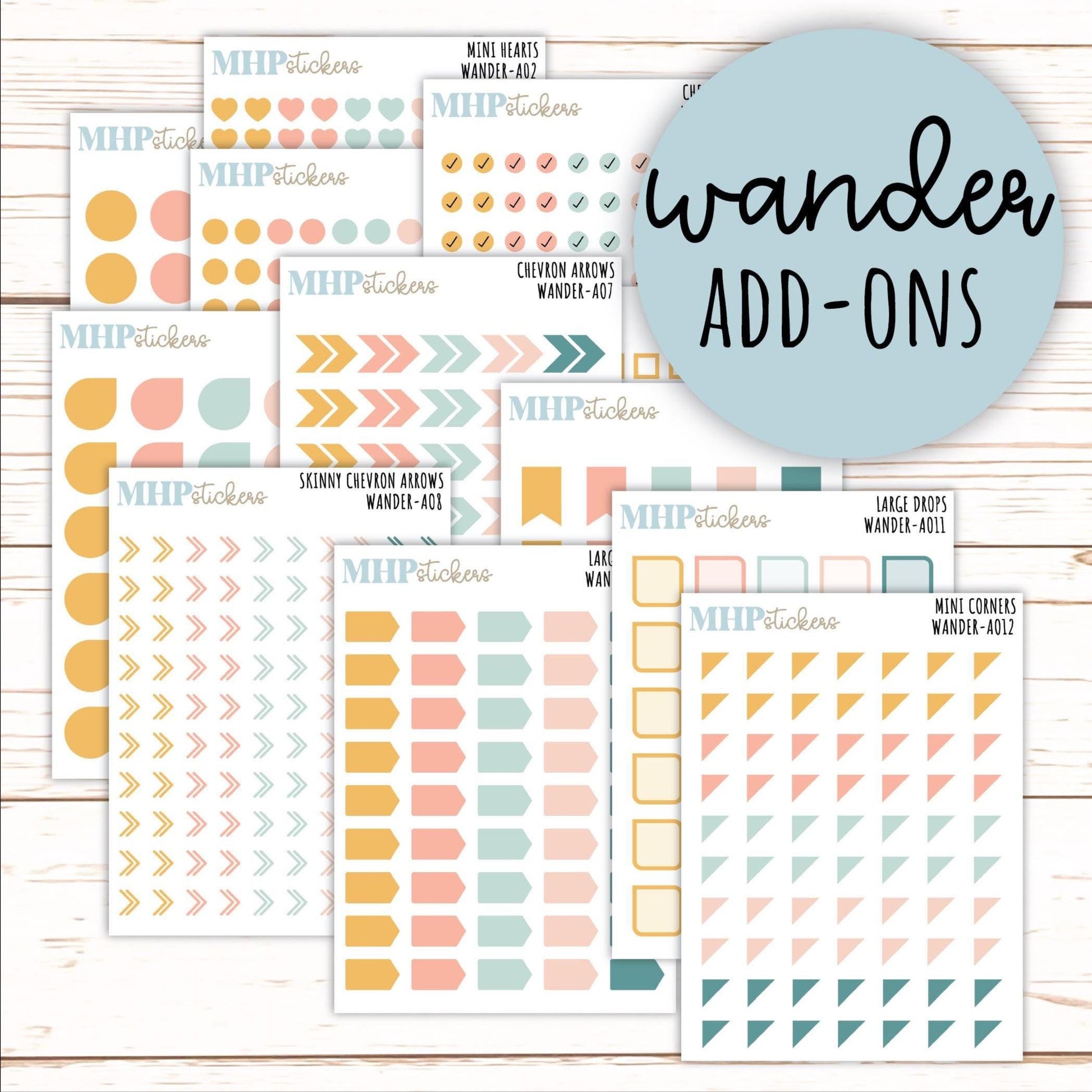 ADD-On's for Monthly Kits "Wander" || AO