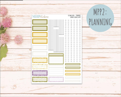 JUNE 2026 Stickers for The Small Rose Laurel Denise Planner. "Summer Flowers" || MPP