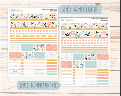 JUNE 2026 Stickers for the Small Scout Planner. For Laurel Denise Planners. "Wander" ||SS