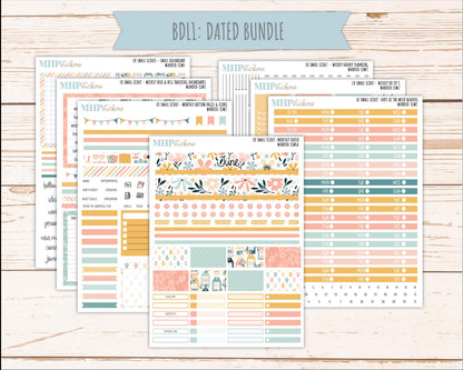 JUNE 2026 Stickers for the Small Scout Planner. For Laurel Denise Planners. "Wander" ||SS