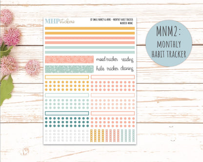 JUNE 2026 Stickers for Small Nancy & Anne Laurel Denise Planners "Wander" || MN