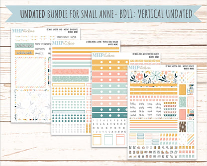 JUNE 2026 Stickers for Small Nancy & Anne Laurel Denise Planners "Wander" || MN