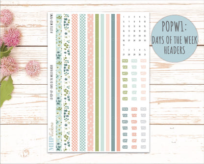 MAY 2026 Stickers for The Jo, Laurel Denise Planner (Formerly Pop-Up Planner) "A Little Wild" || POP