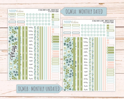 MAY 2026 Stickers for Large Nancy & Anne Planners for Laurel Denise Planners. "A LIttle Wild" || OG