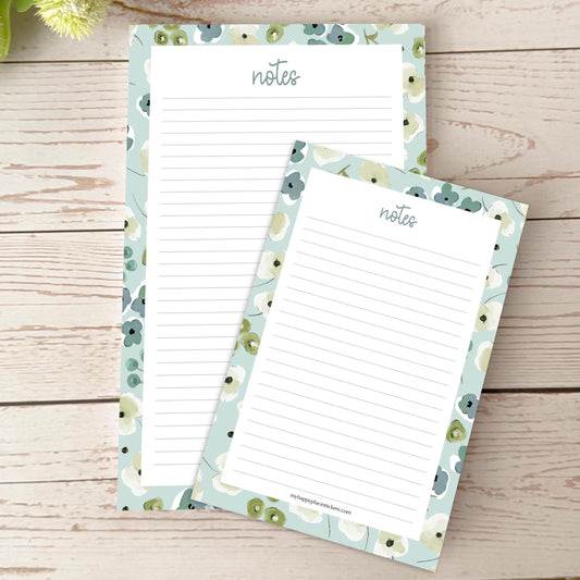 Lined Tear-Off Notepads. Personalized Notepad. "A Little Wild"