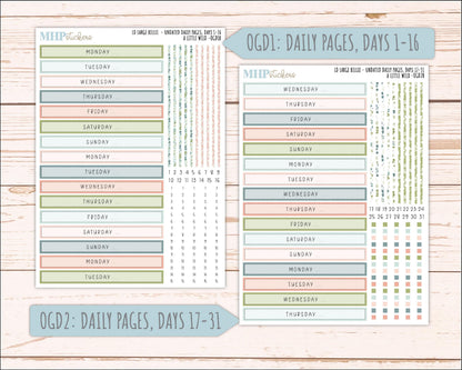 MAY 2026 Stickers for Large Nancy & Anne Planners for Laurel Denise Planners. "A LIttle Wild" || OG