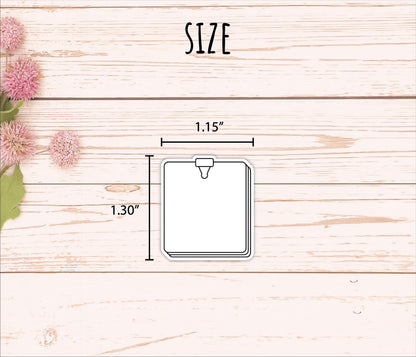 Clipped Pages Doodle Planner Stickers. EC Color Way || B3221