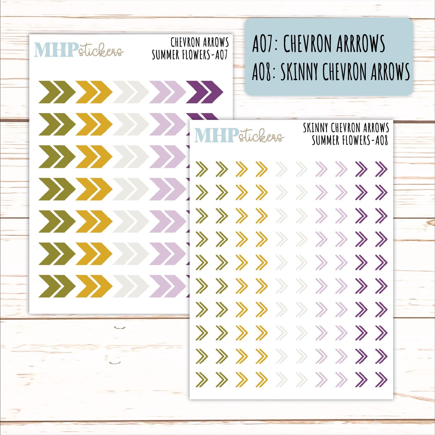 ADD-On's for Monthly Kits "Summer Flowers" || AO