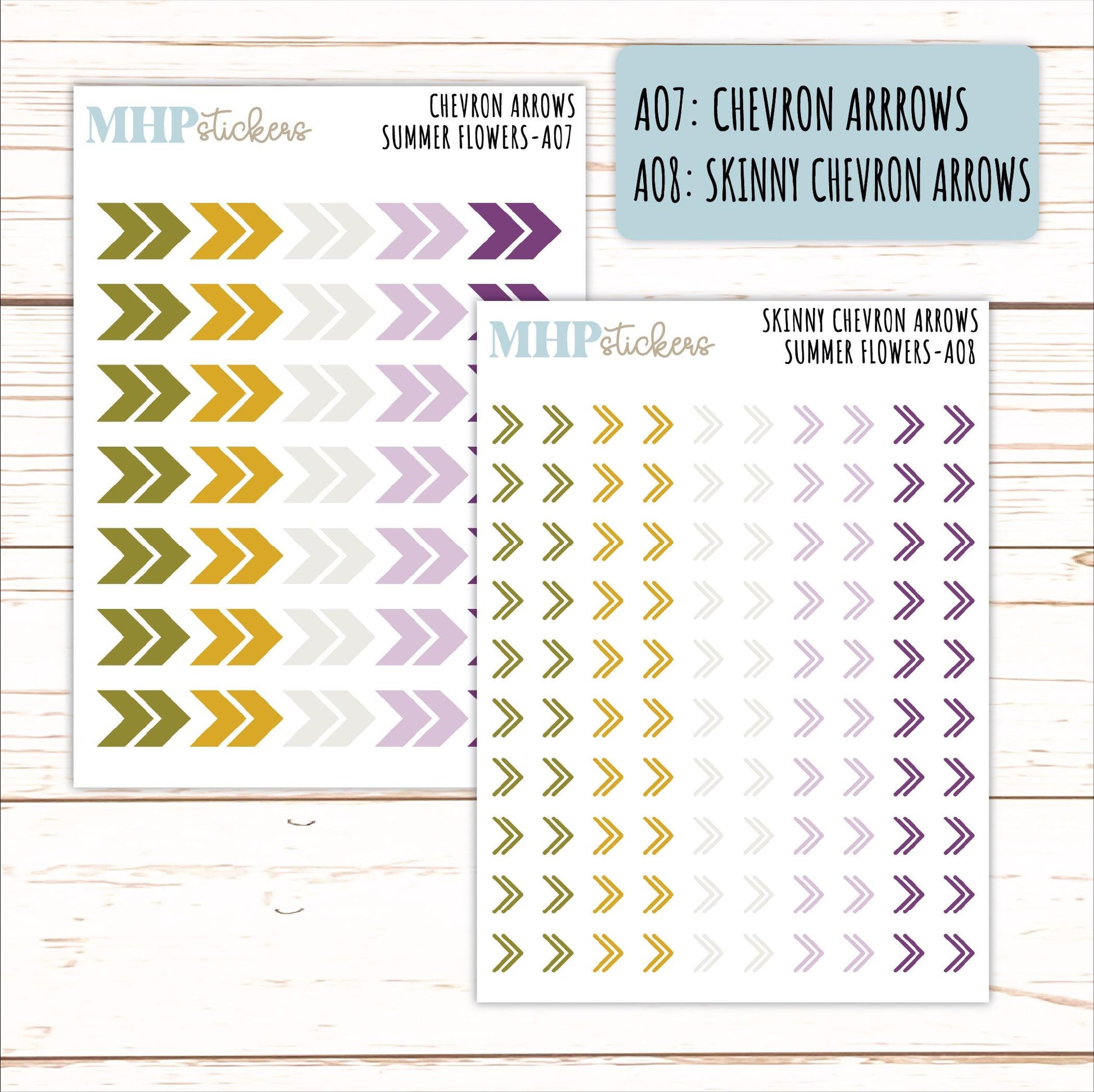 ADD-On's for Monthly Kits "Summer Flowers" || AO