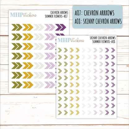 ADD-On's for Monthly Kits "Summer Flowers" || AO