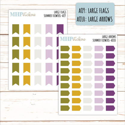 ADD-On's for Monthly Kits "Summer Flowers" || AO