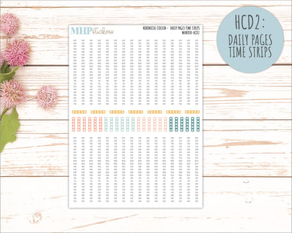 JUNE 2026 Stickers for Hobonichi Cousin. A5 Planners "Wander" || HC