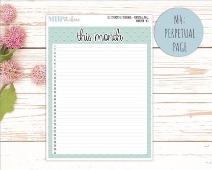 JUNE Monthly Kit for 7x9 Erin Condren Planners. 2026 Collection "Wander" || ECM