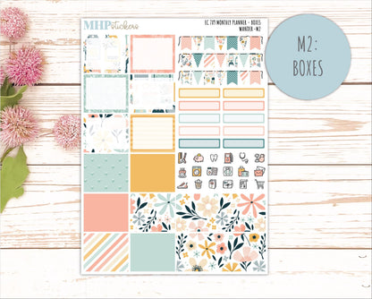 JUNE Monthly Kit for 7x9 Erin Condren Planners. 2026 Collection "Wander" || ECM