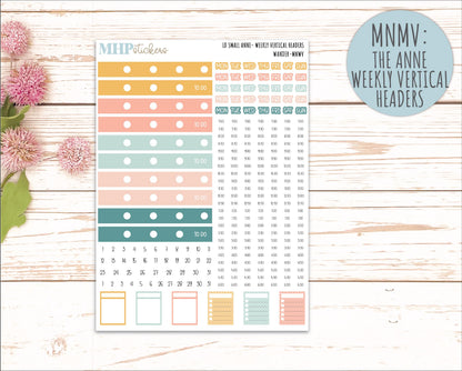 JUNE 2026 Stickers for Small Nancy & Anne Laurel Denise Planners "Wander" || MN