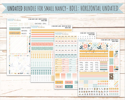 JUNE 2026 Stickers for Small Nancy & Anne Laurel Denise Planners "Wander" || MN